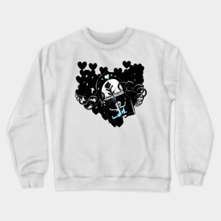 Lock Hearth(Black) Secret of Love Crewneck Sweatshirt